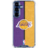 NBA Los Angeles Lakers Canvas Galaxy S25 Clear Case
